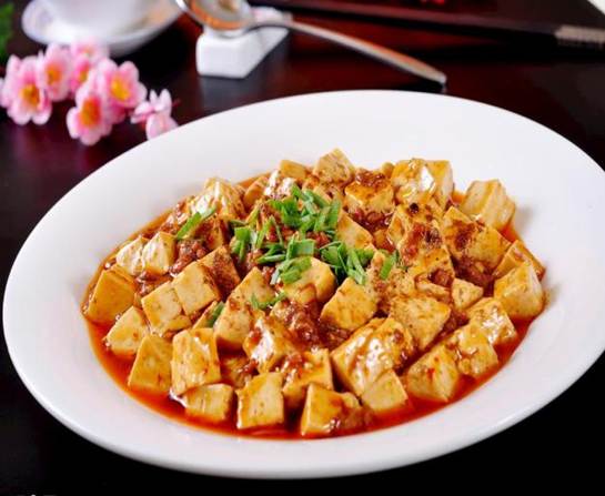 麻婆豆腐 摄影图__传统美食_餐饮美食_摄影图库_昵图网